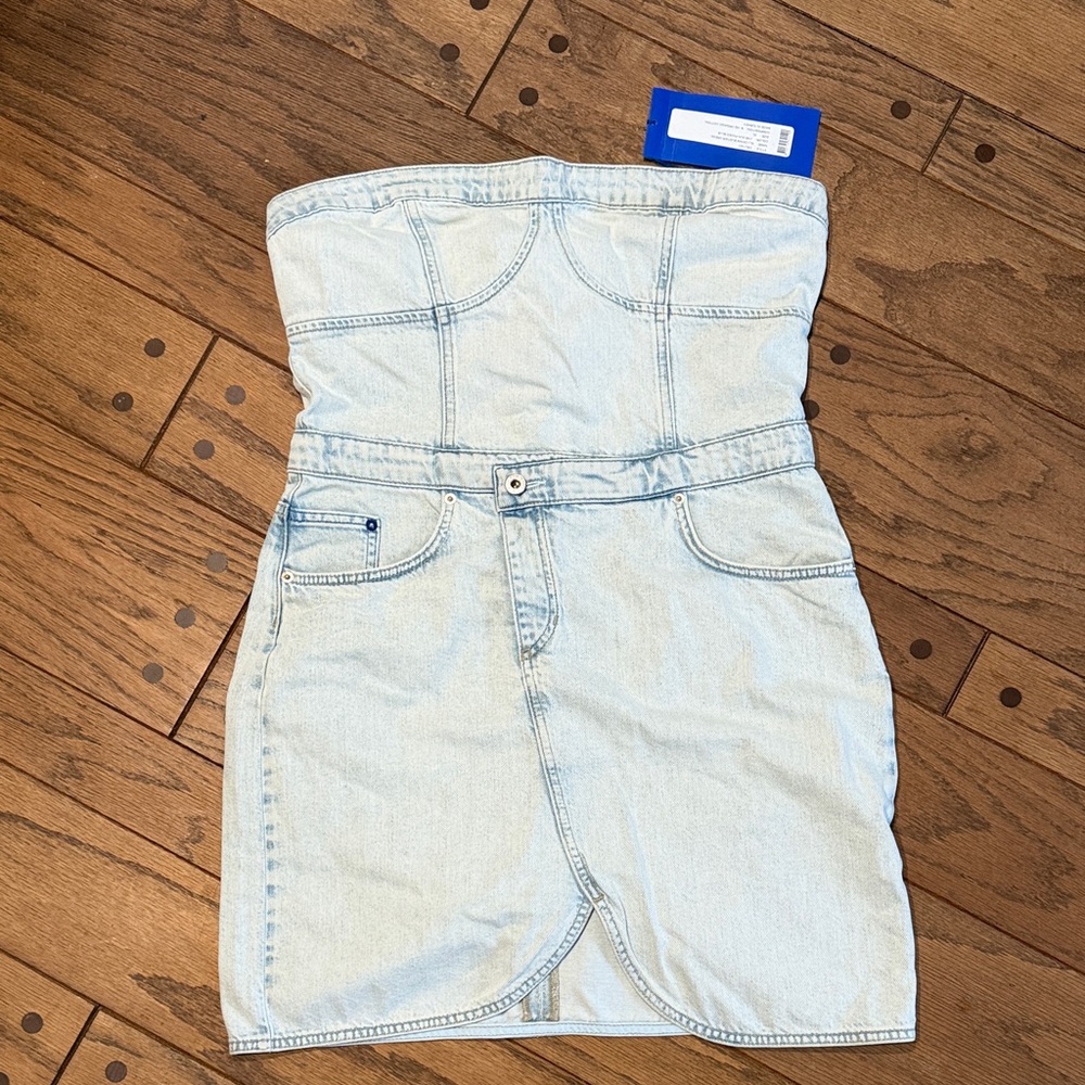 Karl lagerfeld denim dress.